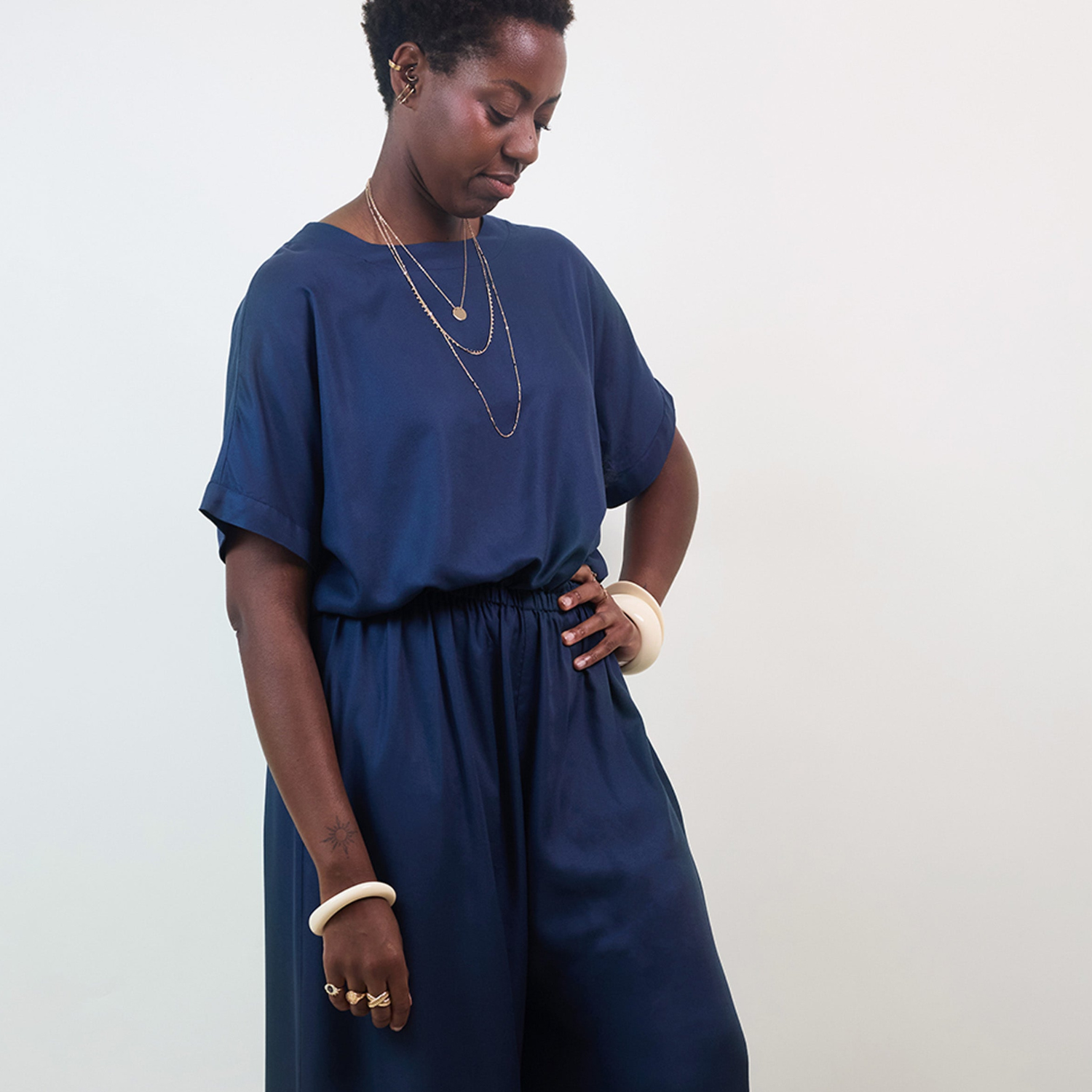 Atelier Brunette Patron La Robe Pantalon 34-50 Viscose