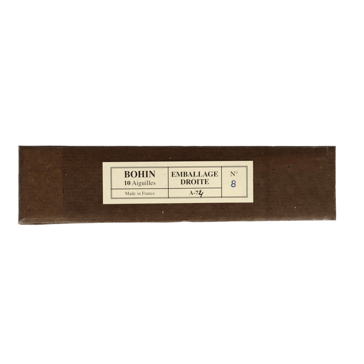 Bohin Aiguilles Aiguilles à matelas droites 10 cm N°4 acier