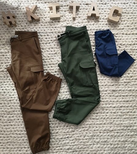 Kitac Kits couture faciles pantalon Cargo Indiana homme Lamericana