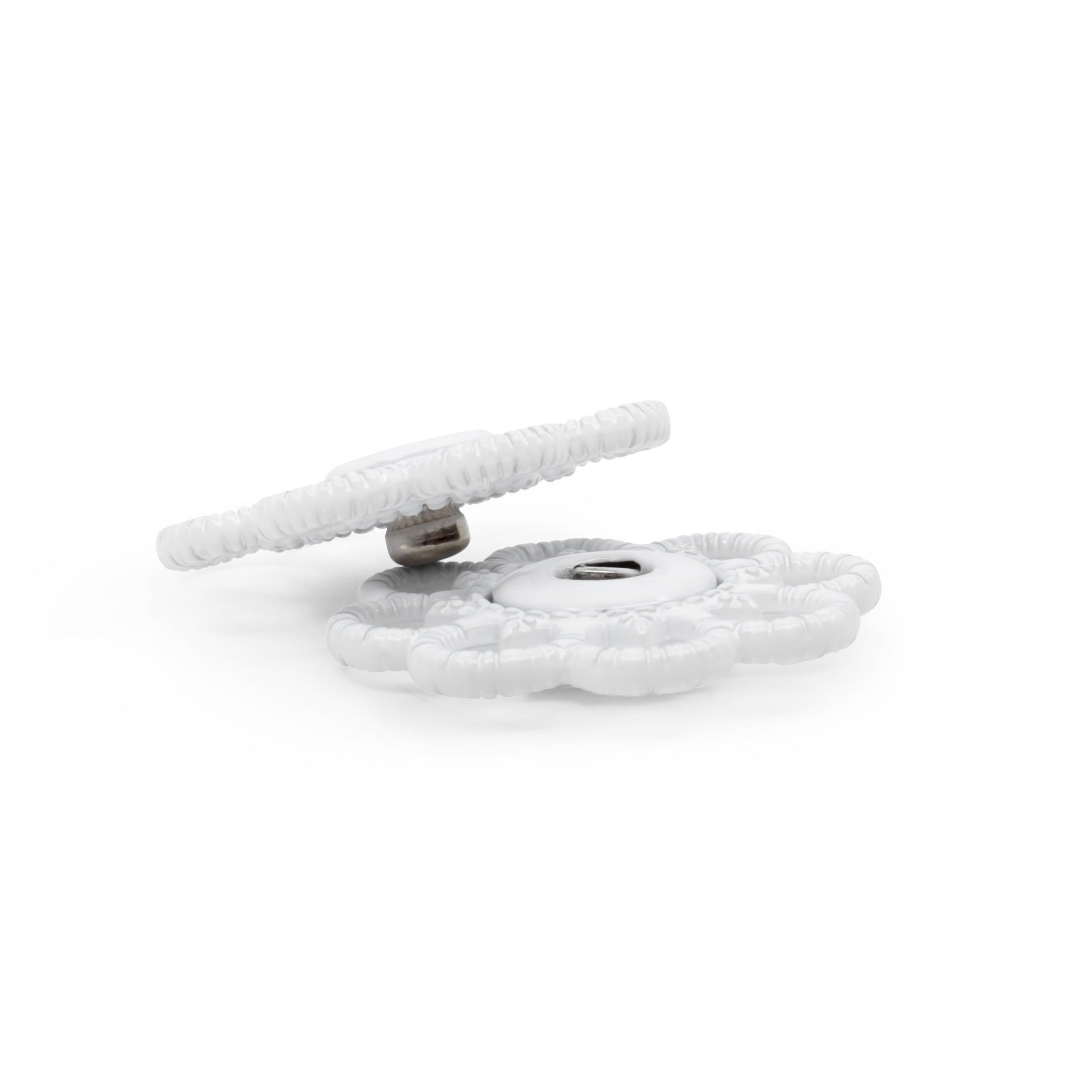 Dritz Fasteners Boutons pression à coudre 25 mm Blanc 2 pcs