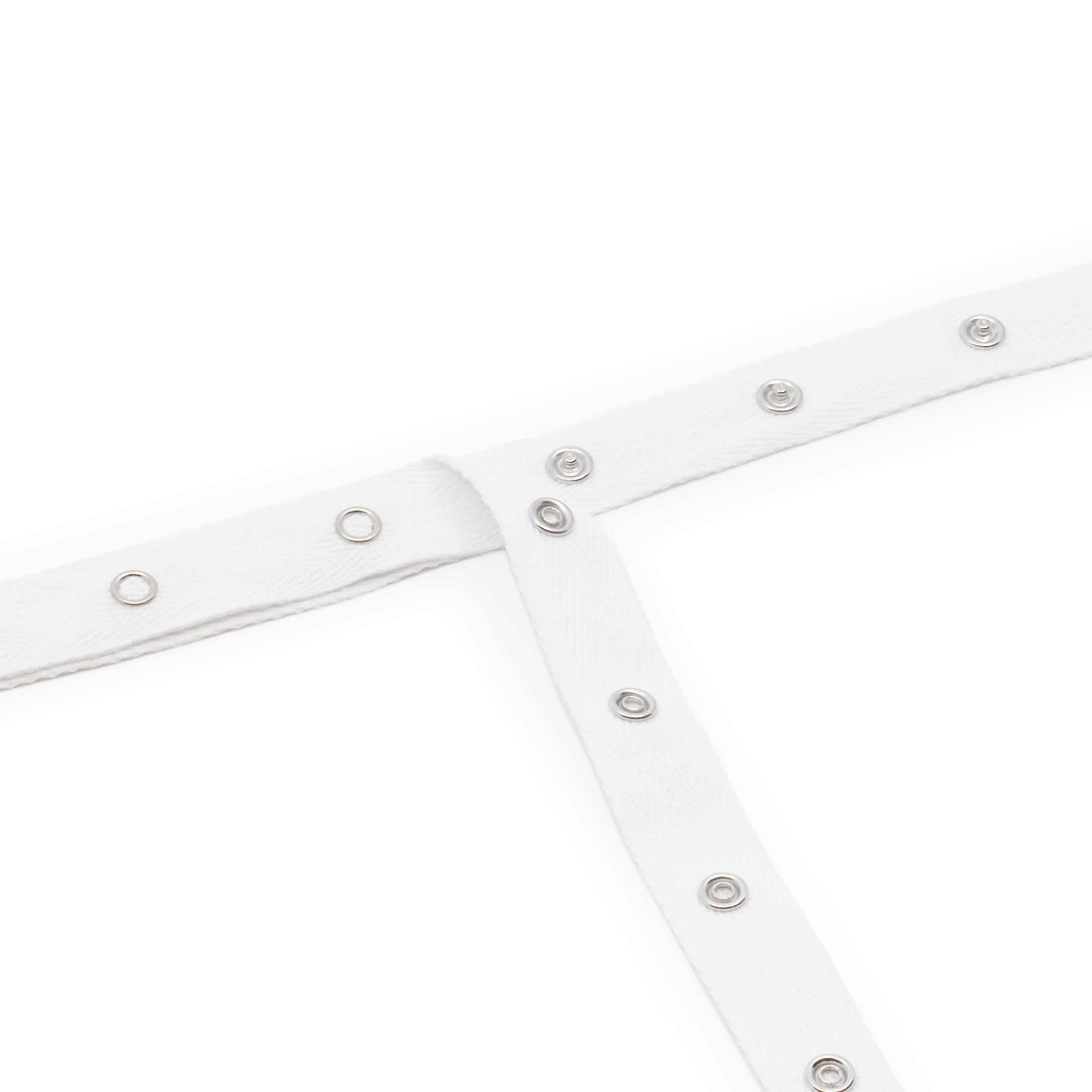 Dritz Fasteners ruban pression métal blanc 8 yd coton