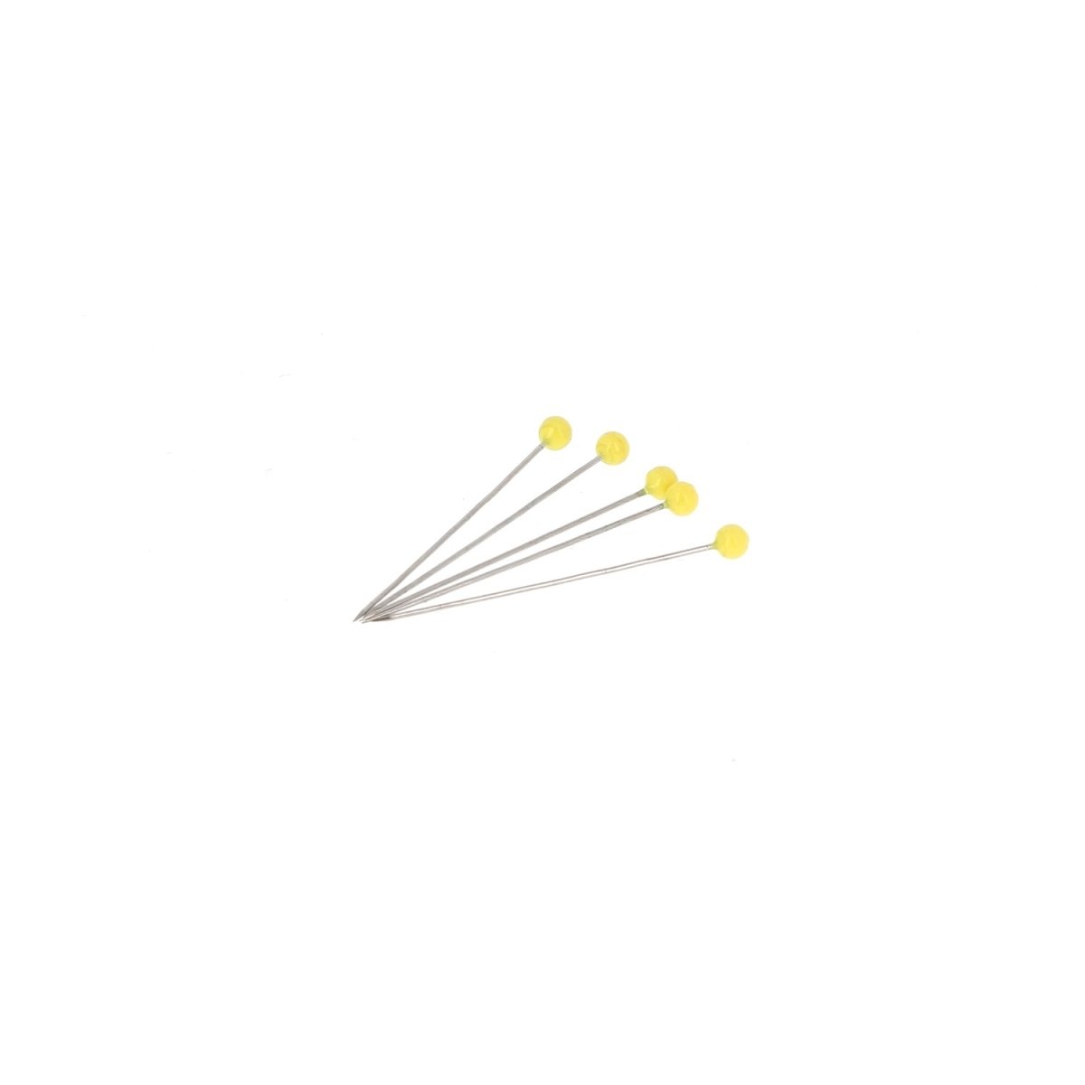 Bohin Épingles tête plastique jaune 44 mm 80 épingles