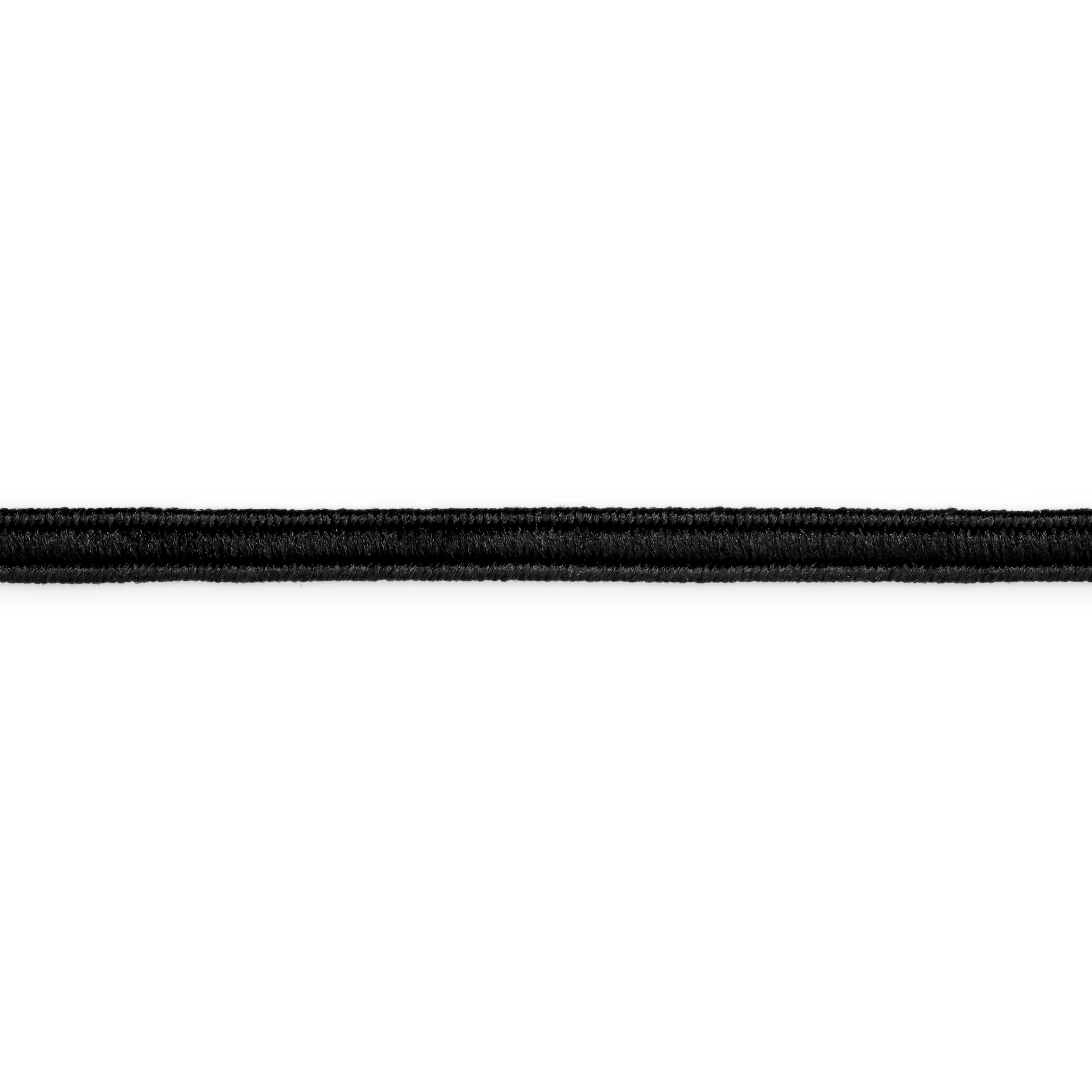 Dritz Oval Cord Cordon élastique noir 2,3 m boutonnière