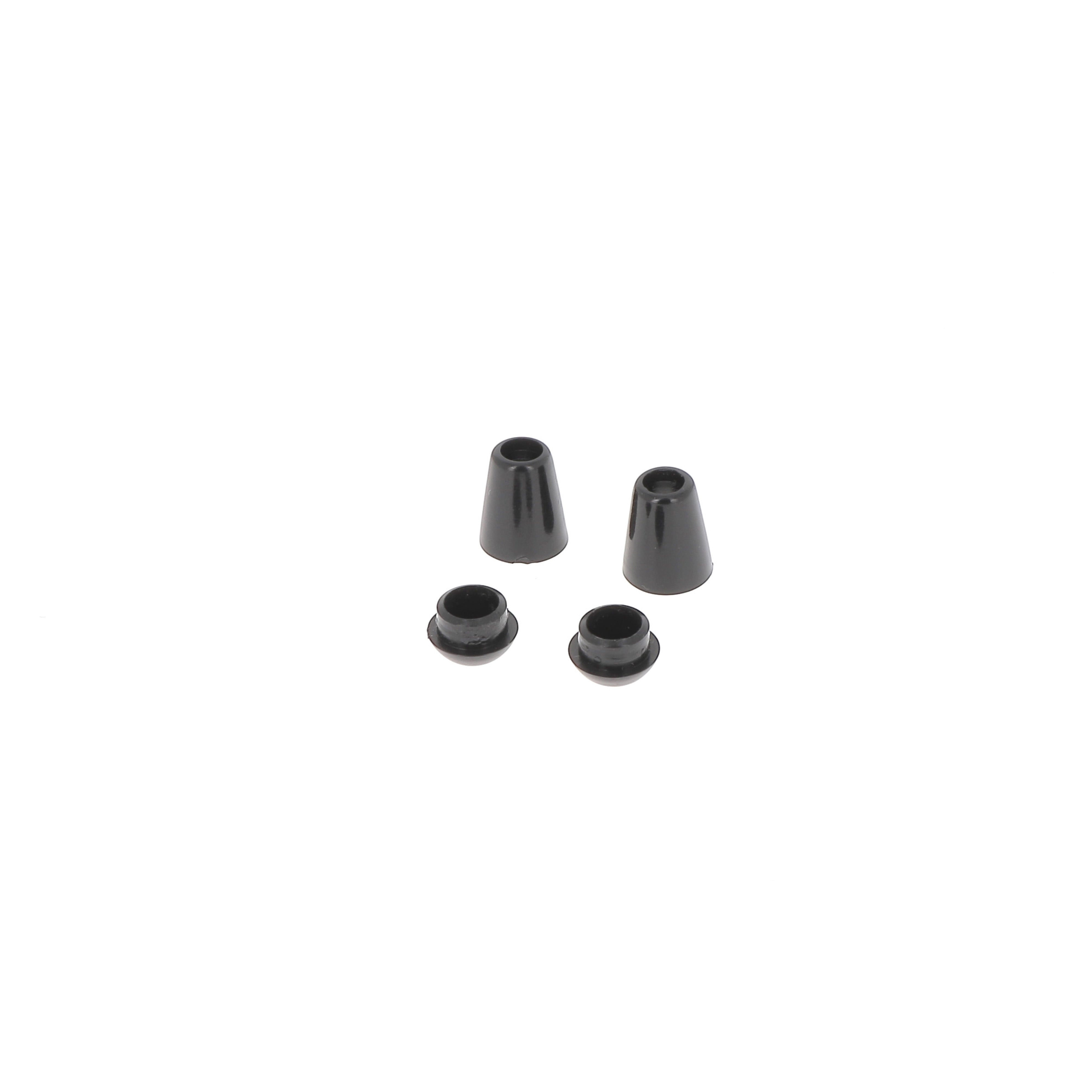 Bohin Embouts de cordons noir 13,5x22 mm accessoire x2