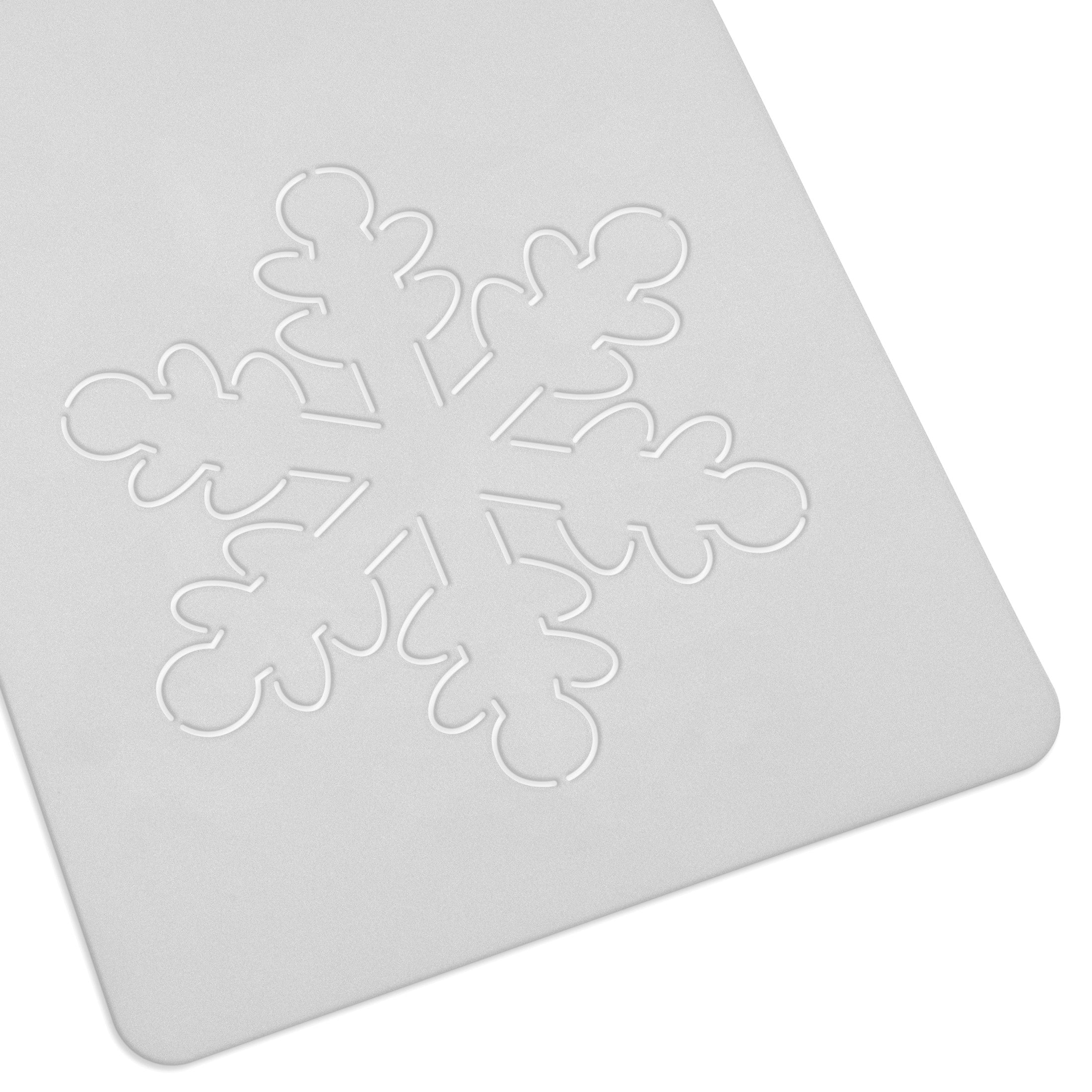 Dritz Pochoir Noël patchwork plastique réutilisable