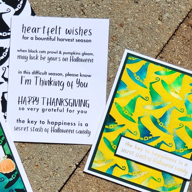 HeatnBond Deco Foil sentiments Autumn Vibes A2 8 feuilles