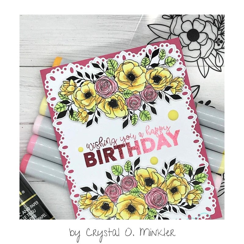 HeatnBond Unity Blooming Friendship transfert adhésif foil 2 feuilles