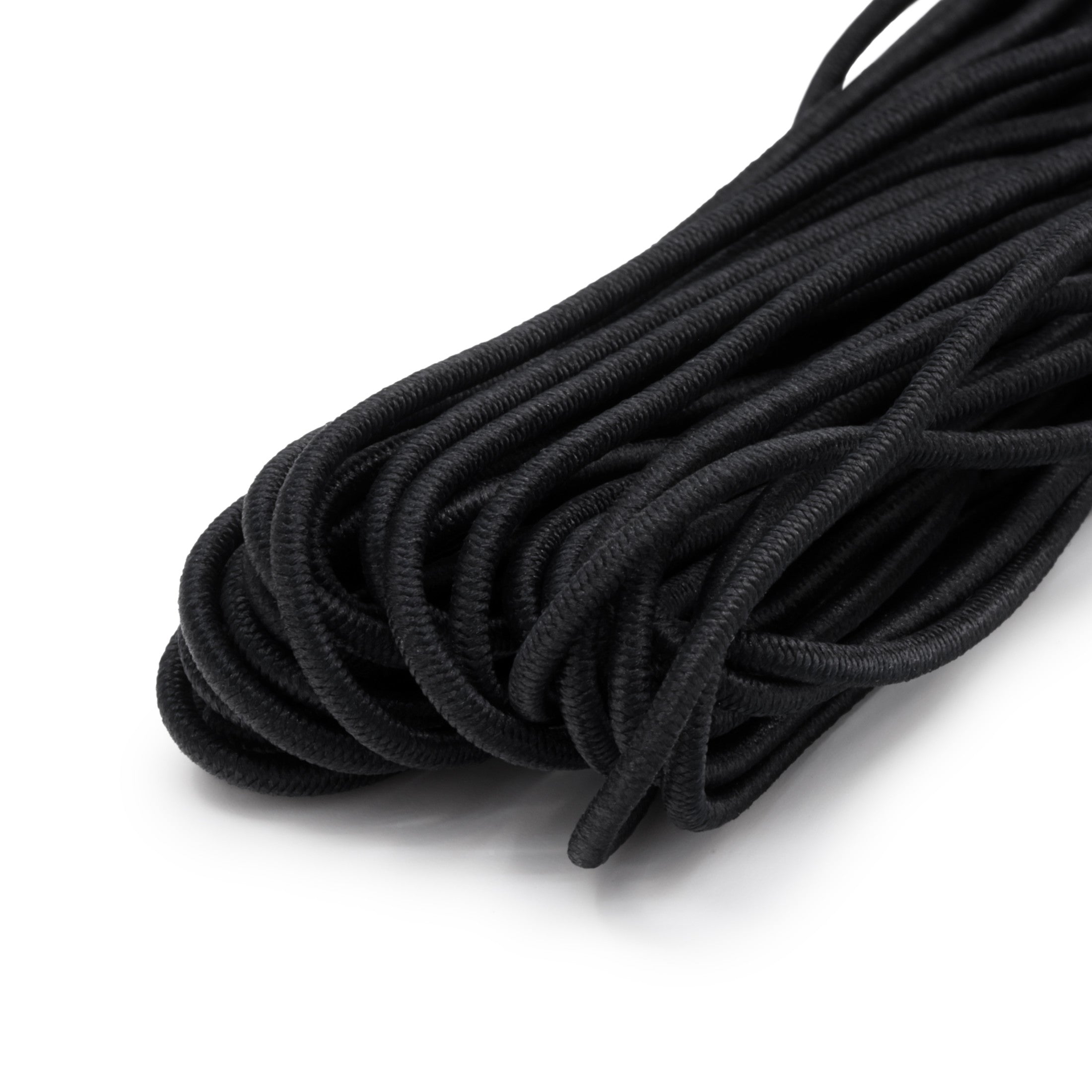 Dritz Elastics Cordon élastique rond noir 5 yards fin