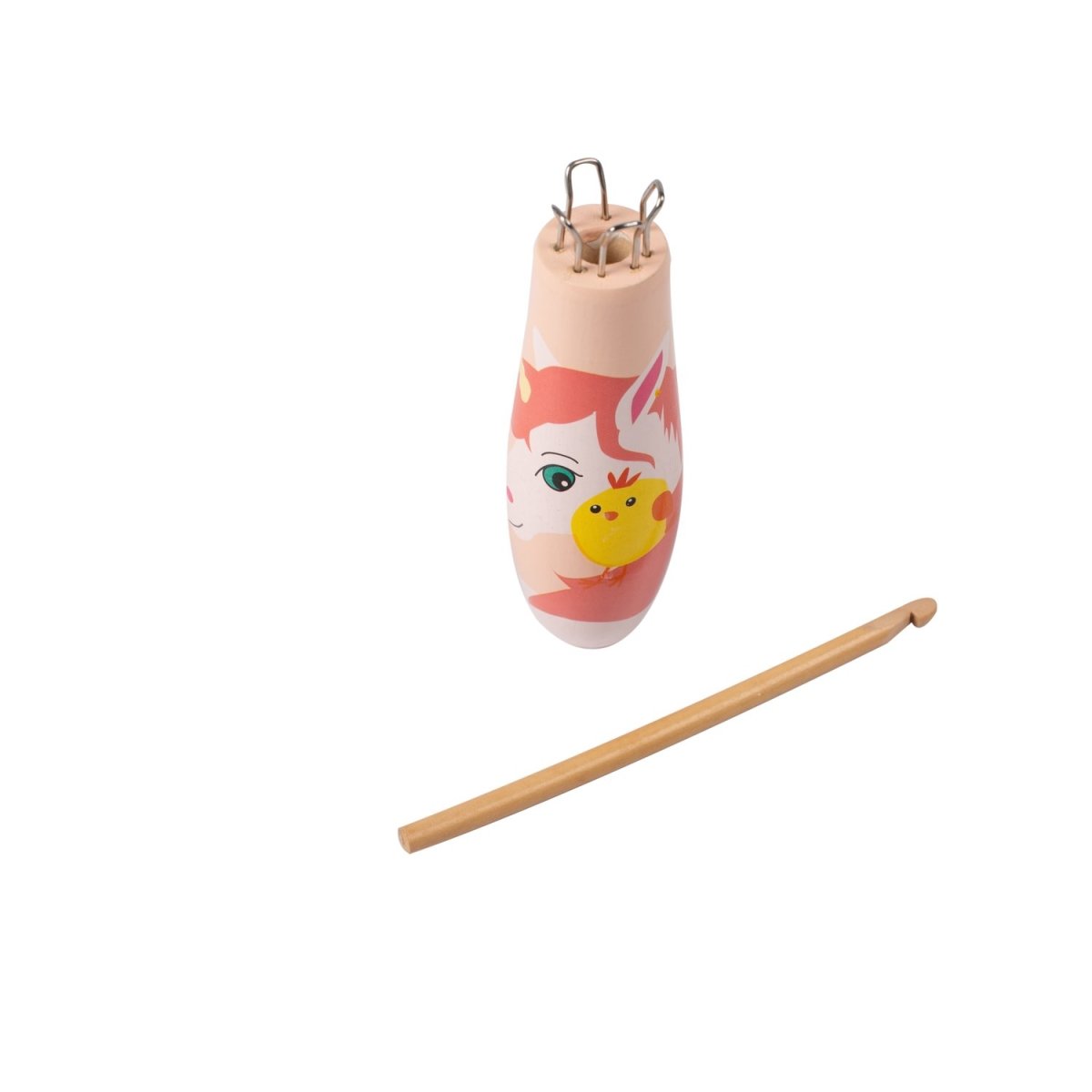 Bohin Tricot & Crochet Tricotin bois Koala et panda + crochet