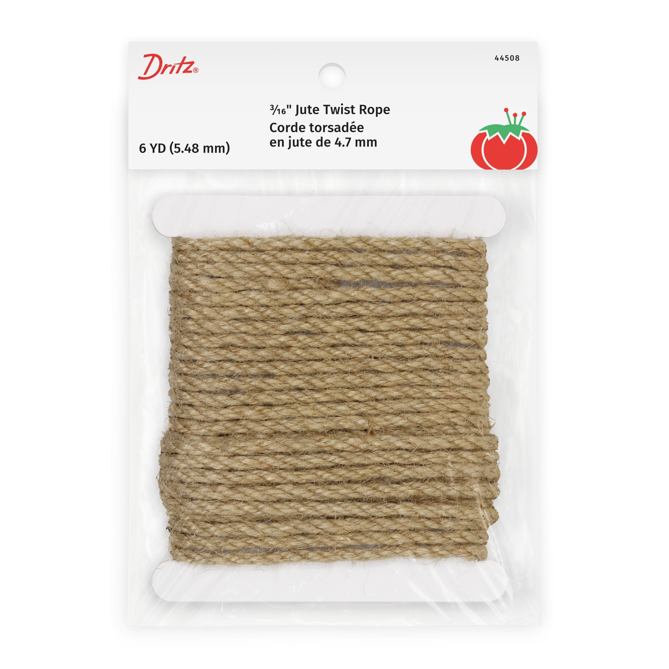 Dritz 44508 corde jute naturel 3/16", 6 YD déco