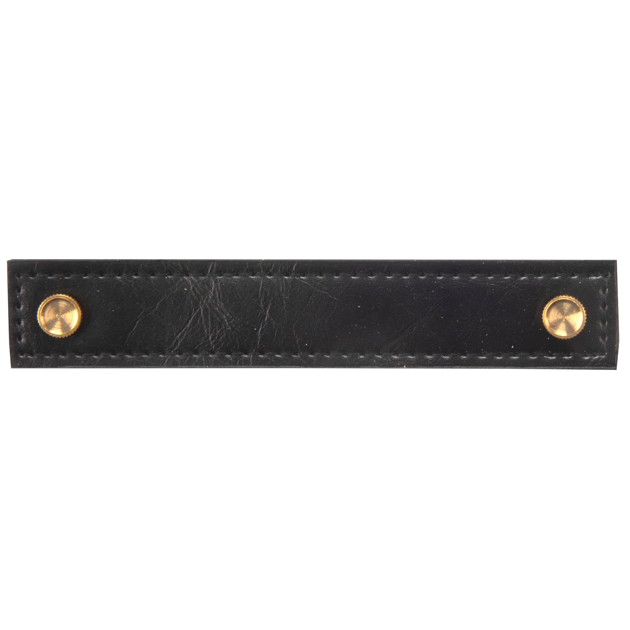 Dritz Home poignée simili cuir marron 14 cm