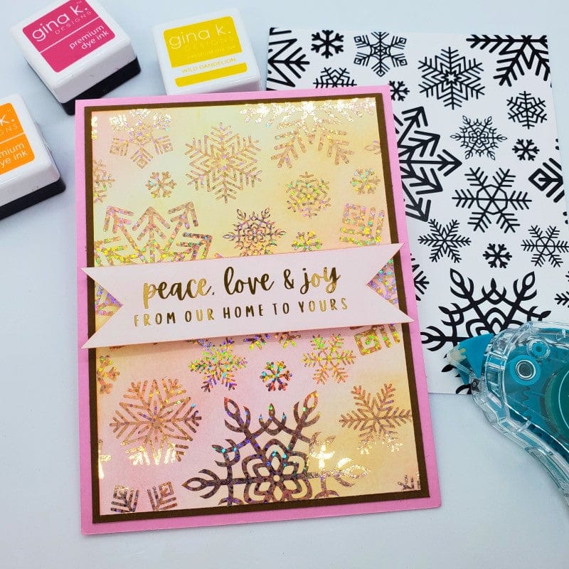 Deco Foil Sparkling Cider foil transfert 12 feuilles cuivré