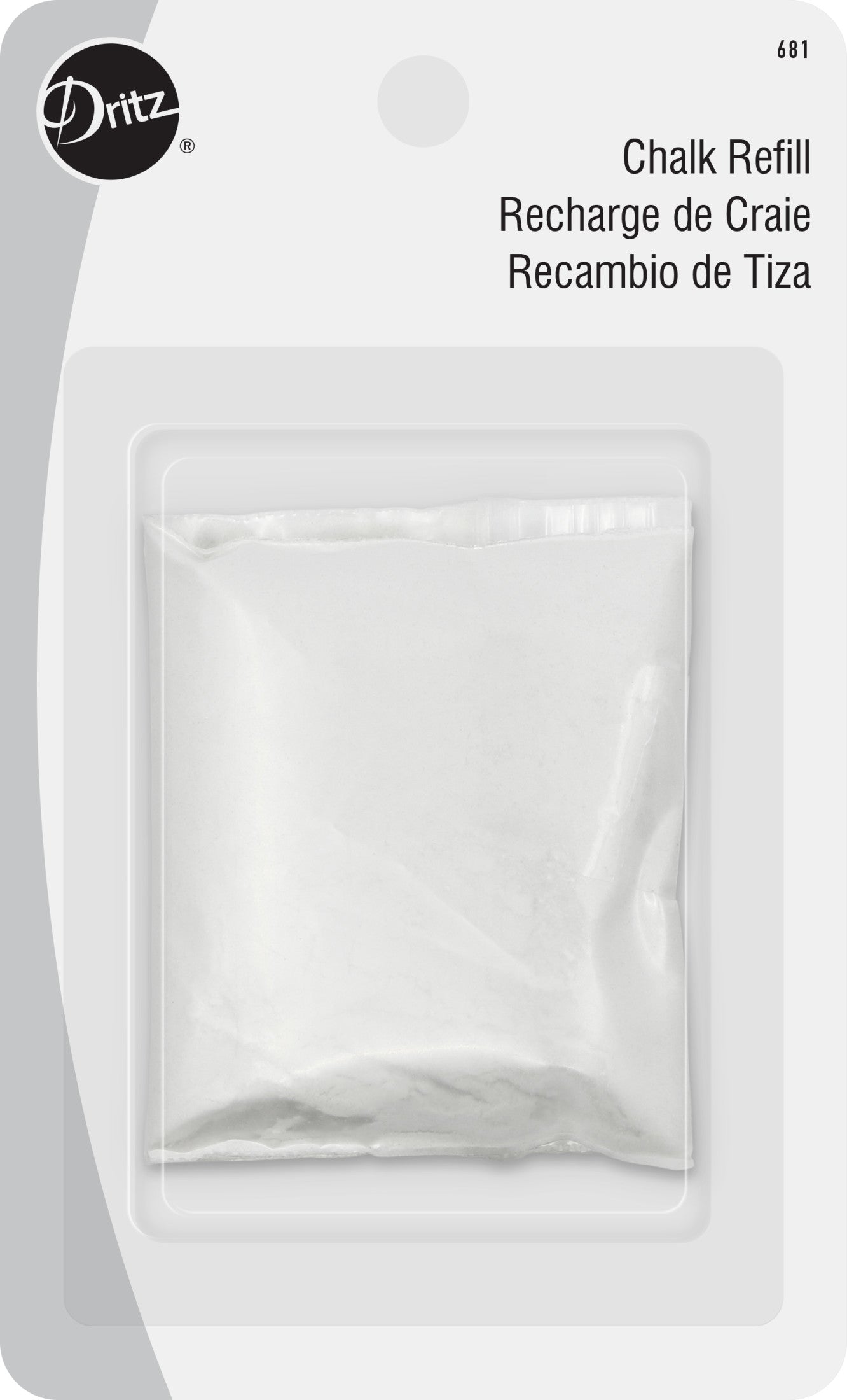 Dritz Marking & Measuring 681 recharge craie blanche 14 g