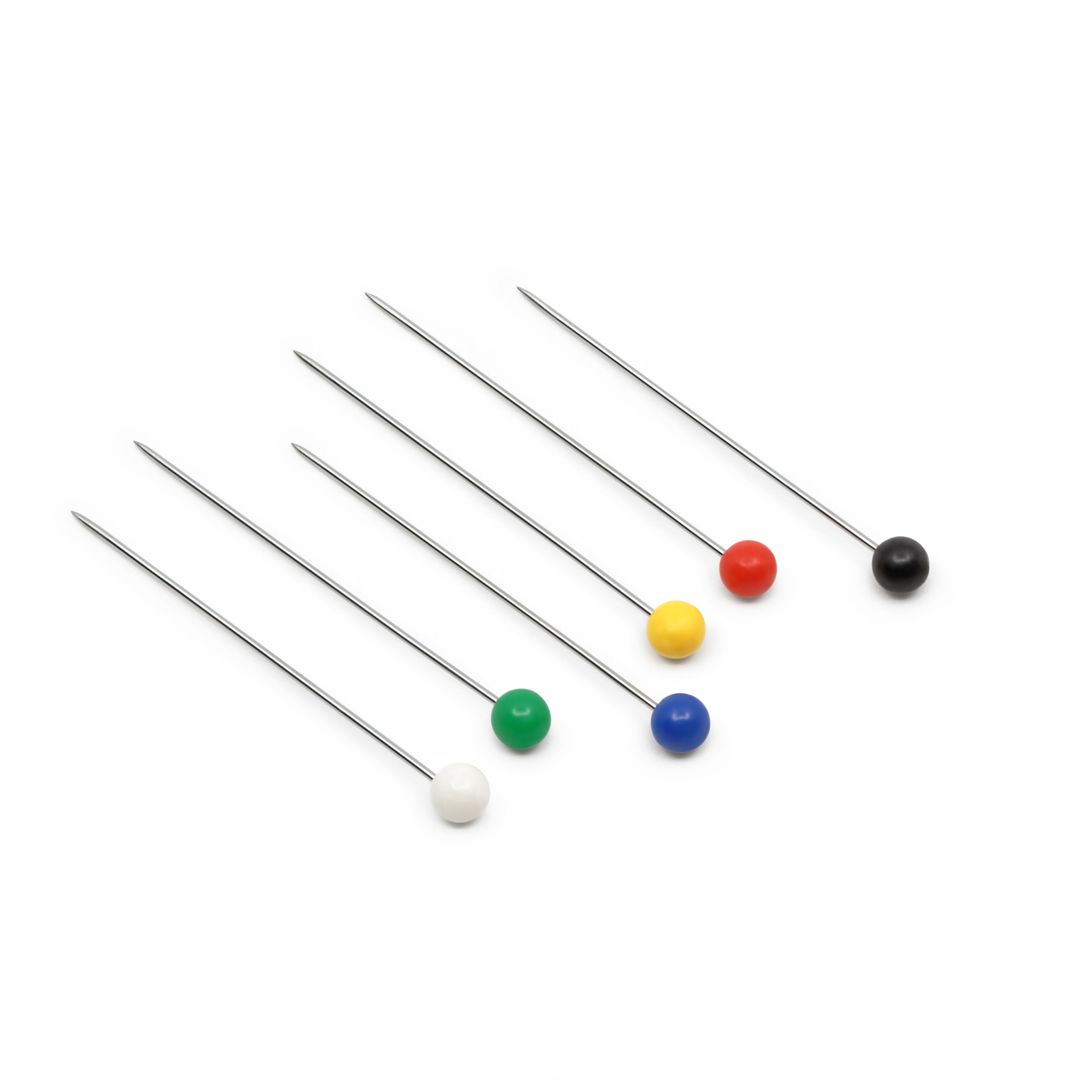 Dritz Épingles Tête Boule Couleur 38mm x75 inox