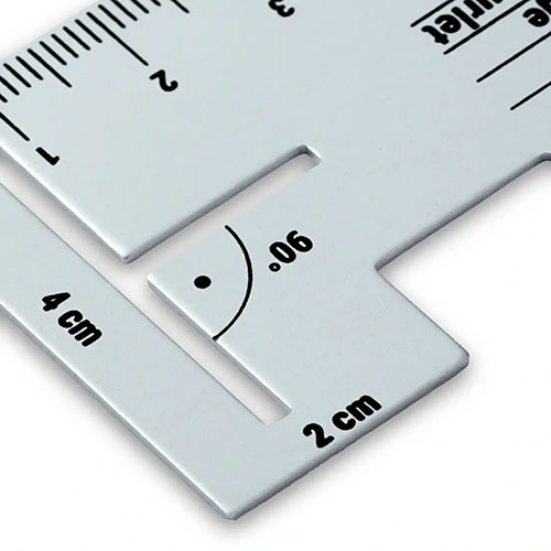 Prym Réglette à ourlets mercerie aluminium repassage