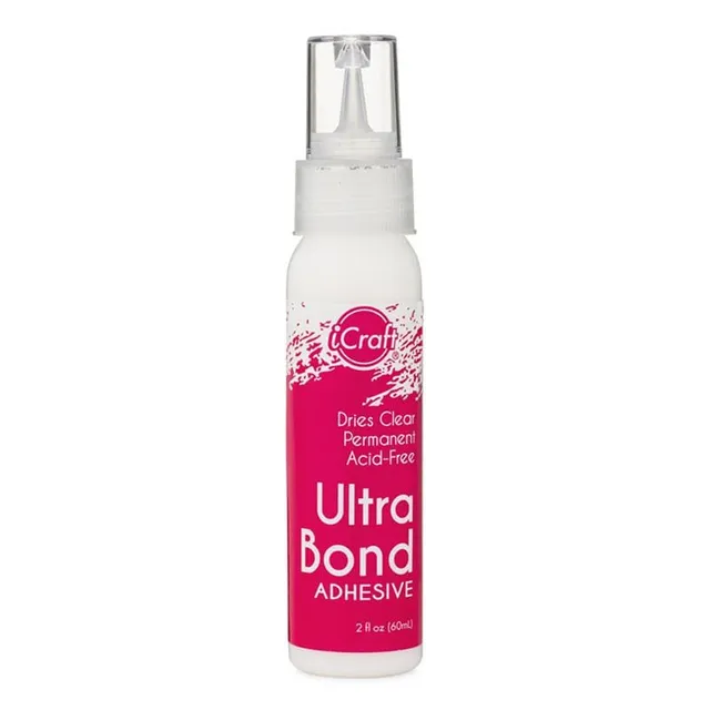 HeatnBond iCraft UltraBond colle liquide permanente 60 ml transparente