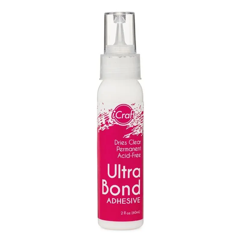 HeatnBond iCraft UltraBond colle liquide permanente 60 ml transparente