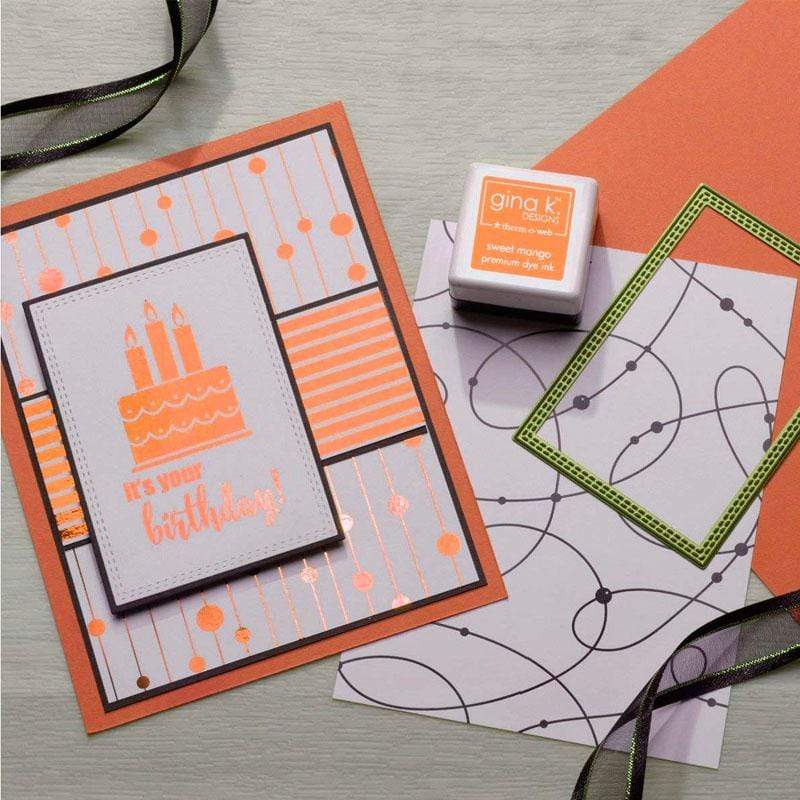 Gina K. Designs feuille transfert Sweet Mango 12 feuilles