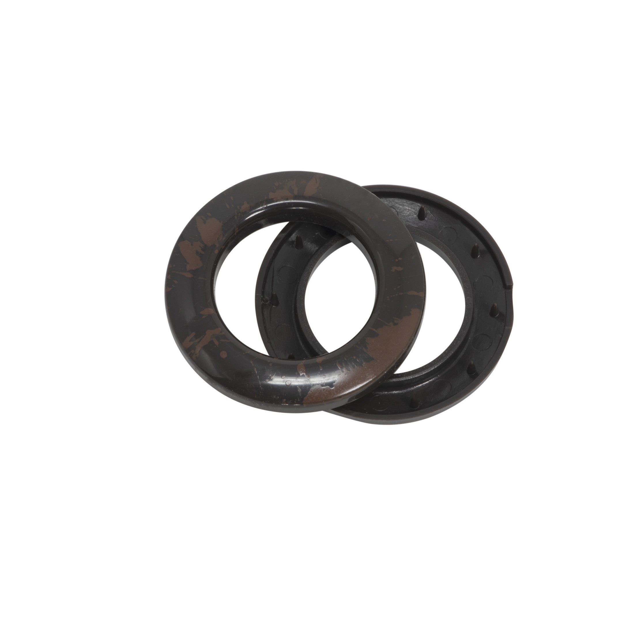 Dritz 44451 oeillets rideaux plastique marron 1 pouce 8 jeux