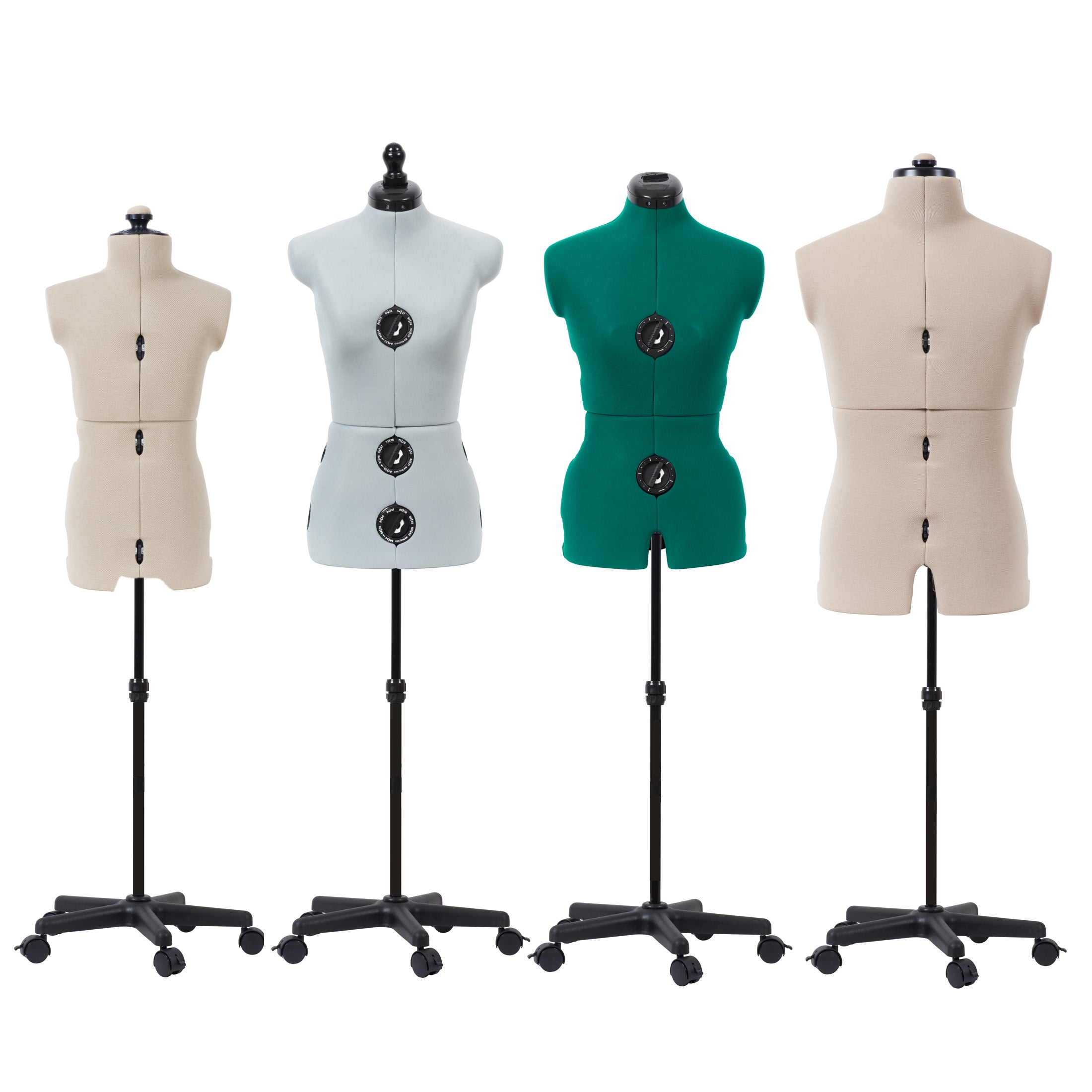 Dritz Pied Mannequin Couture Base 5 Branches à Roulettes