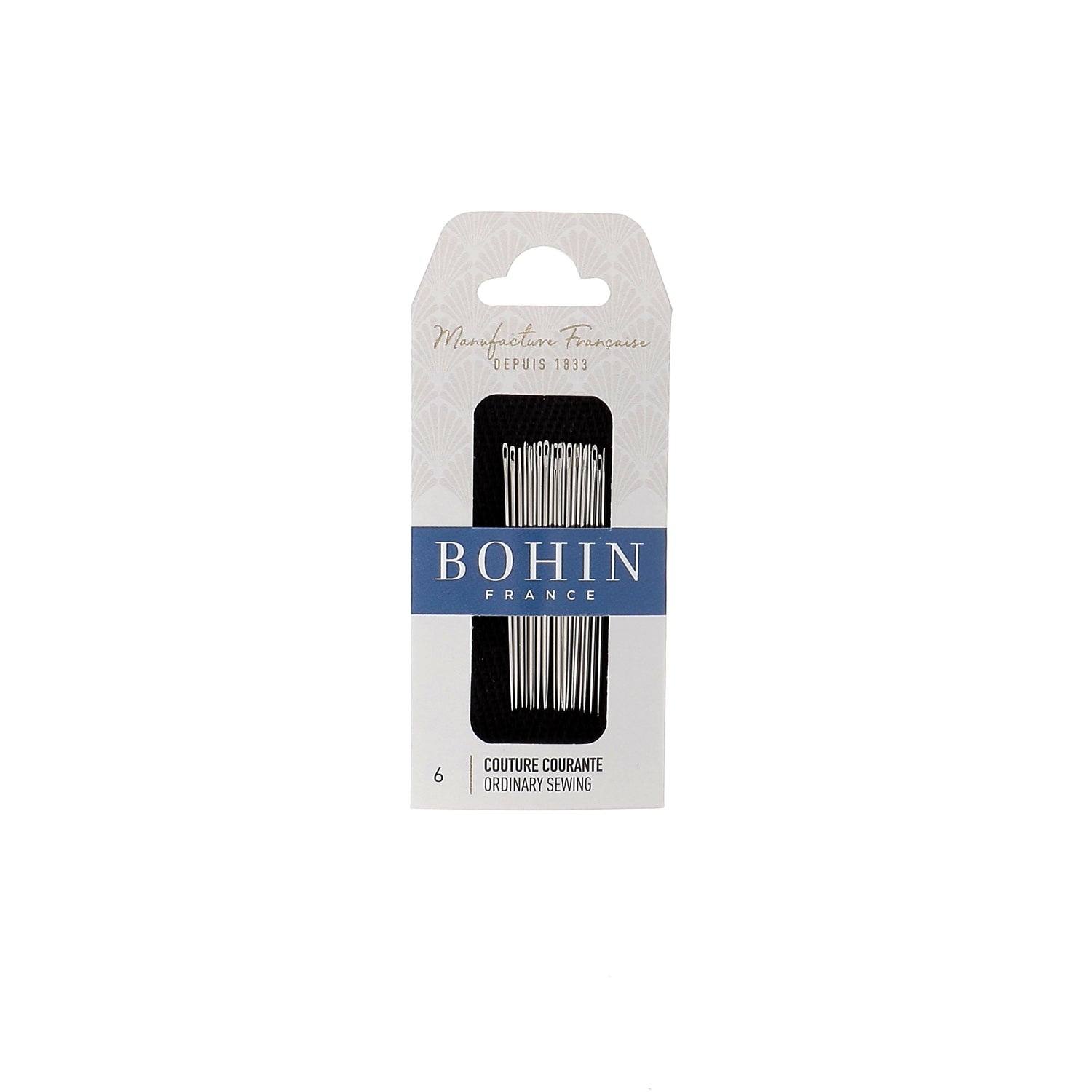 Bohin Aiguilles couture courante longues N°7 acier