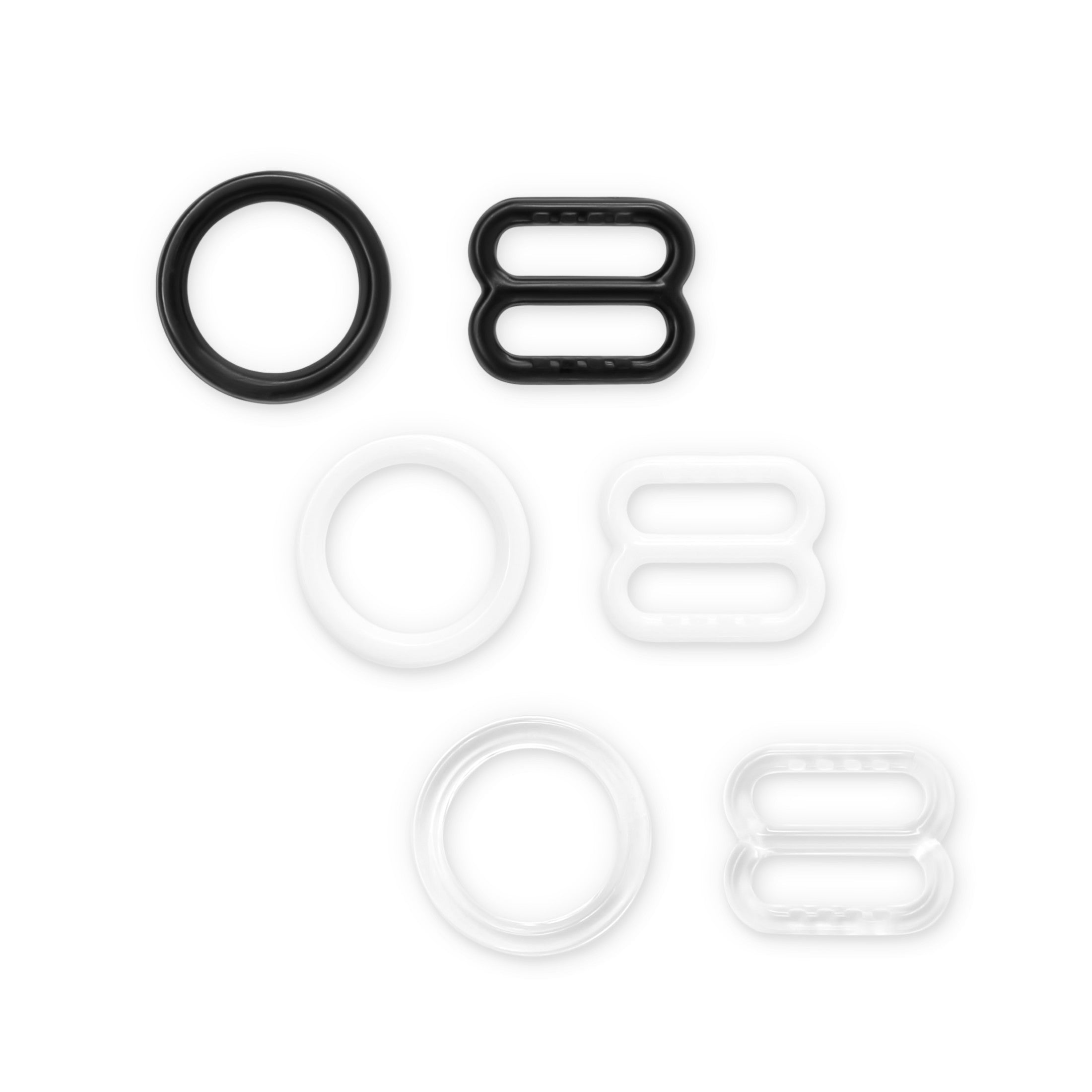 Dritz Fasteners Anneaux Bretelle Lingerie 10 mm Assortis 3 Sets