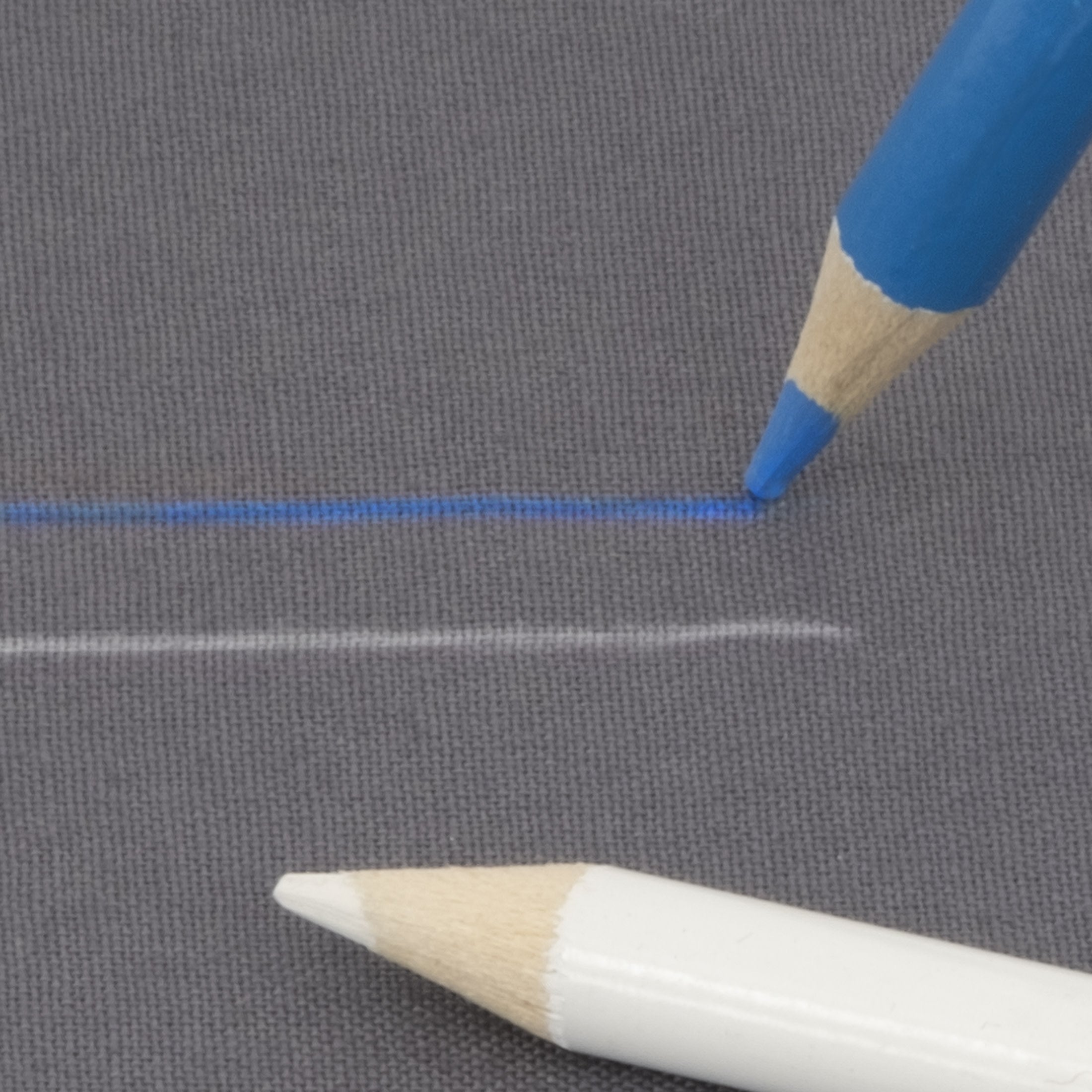 Dritz 688 Crayons Craie Couture Blanc Bleu avec Gomme