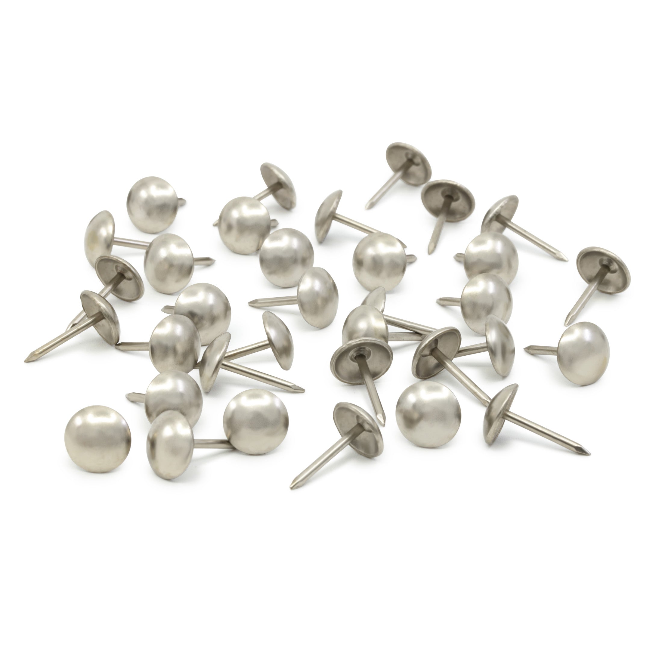 Dritz clou décoratif tête ronde nickel 9,5 mm lot 36