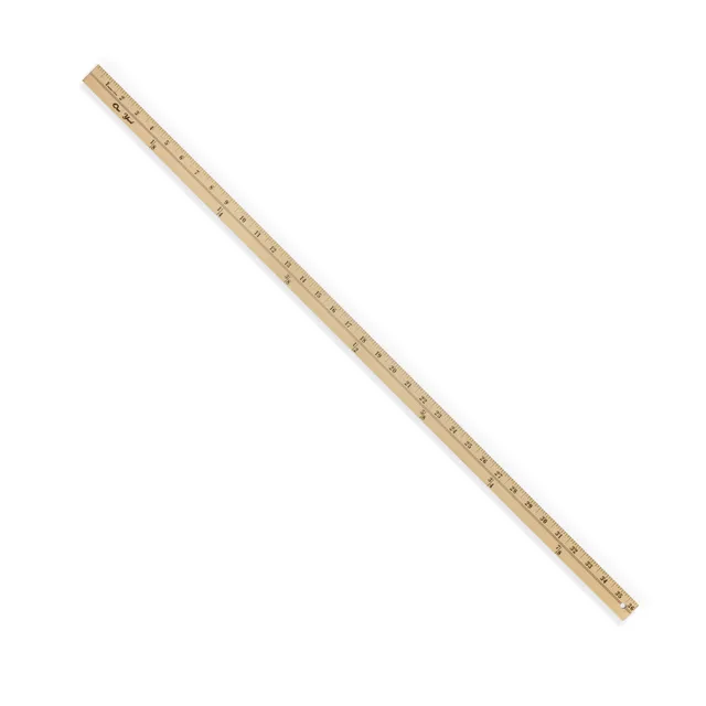 Dritz Mètre en Bois 91 cm Règle Couture Ourlet