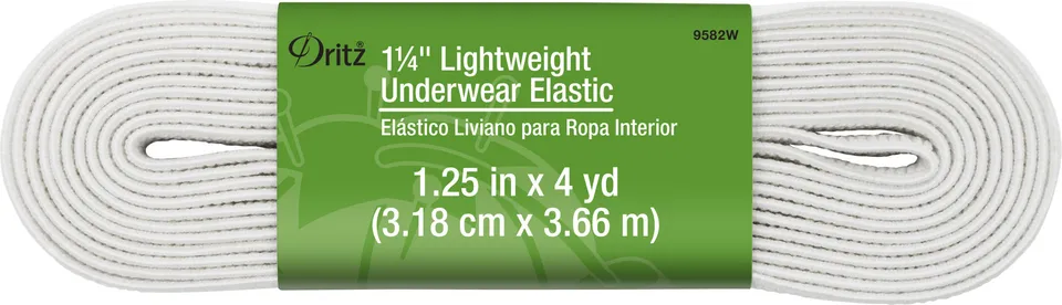 Dritz élastique sous-vêtement blanc 32 mm 4 yards