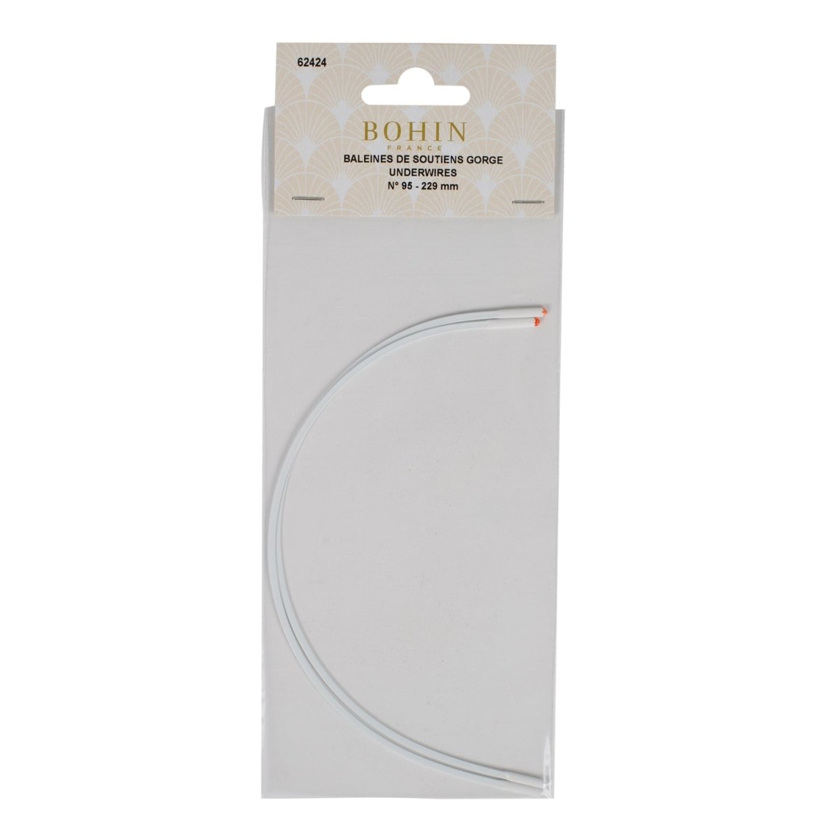 Bohin Accessoires de lingerie Baleines de soutien gorge N°90 acier