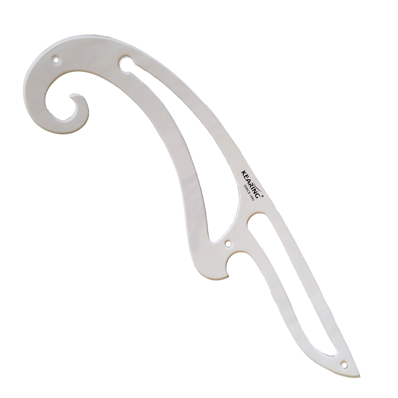 Kearing Perroquet couture transparent courbes patron