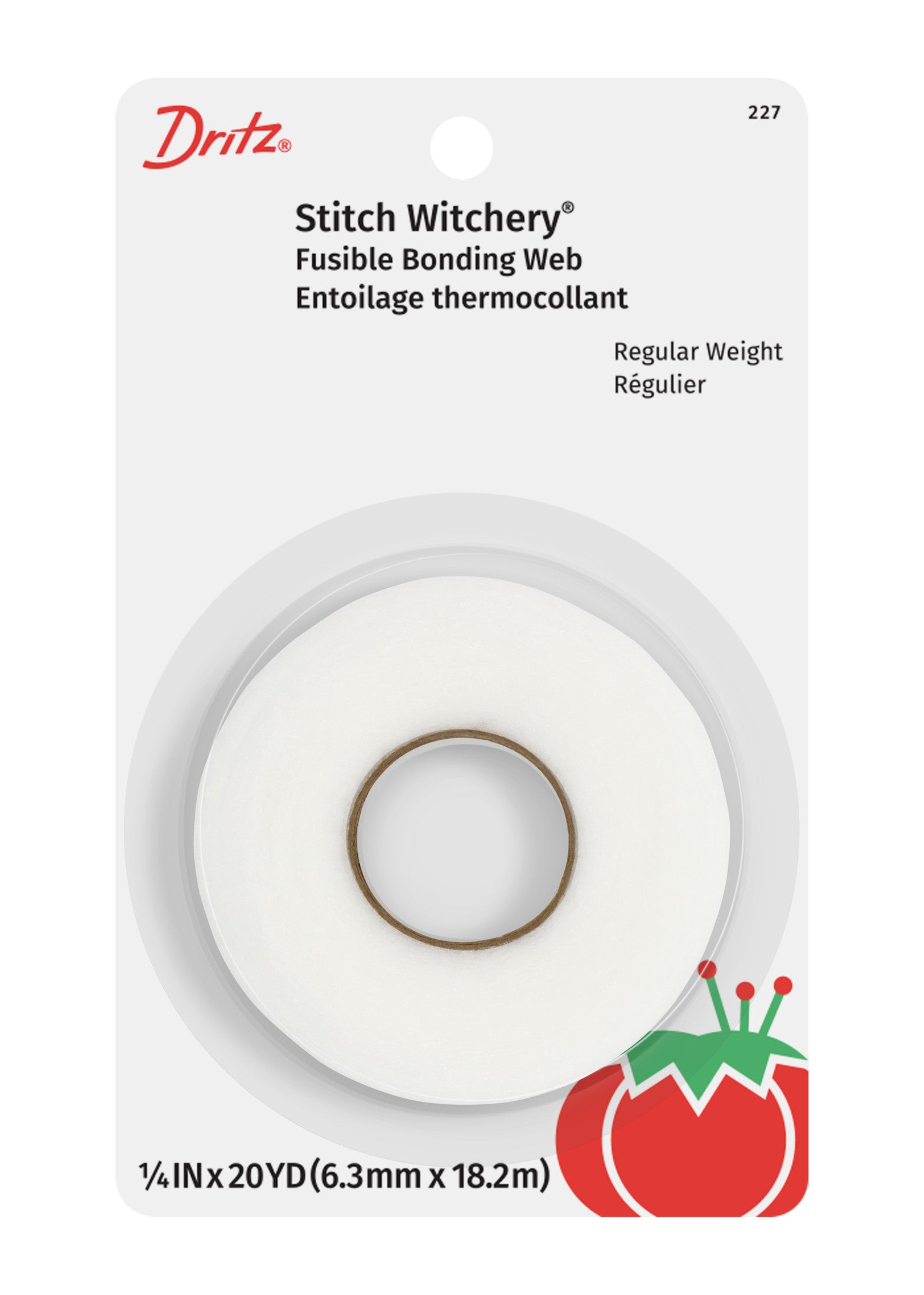 Dritz Stitch Witchery Thermocollant Blanc 16mmx18m