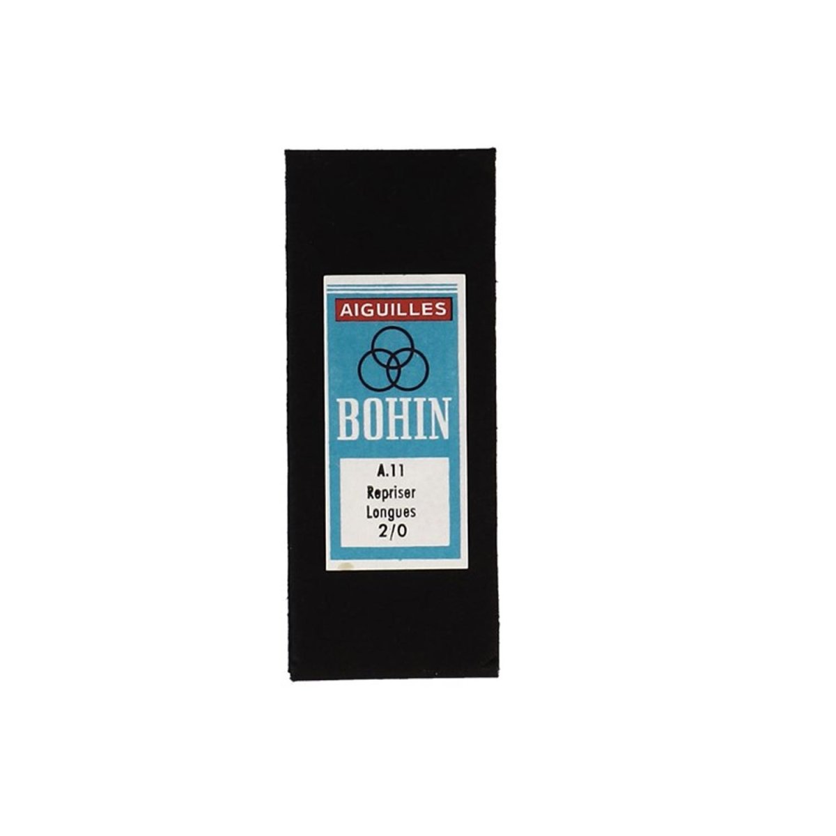 Bohin Aiguilles repriser longues N°3-9 laine coton