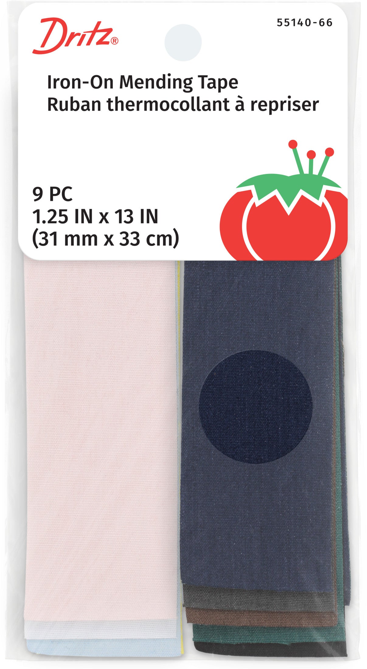 Dritz Bandes Thermocollantes Assorties 3x33 cm x9