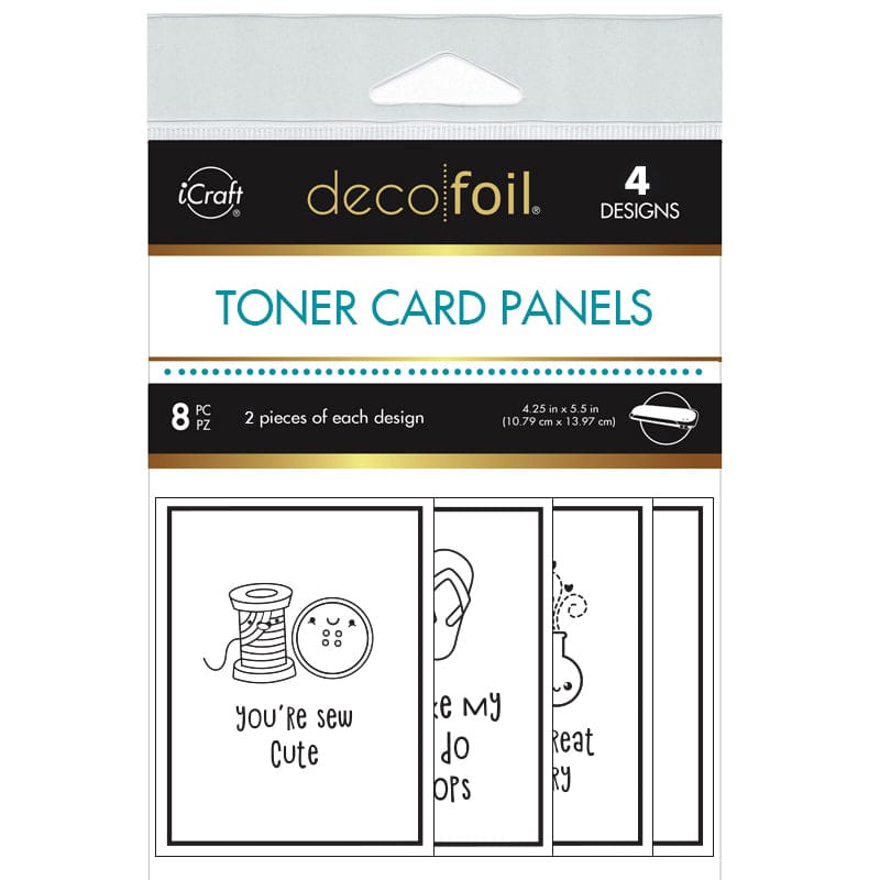HeatnBond Deco Foil My Punny Valentine 8 feuilles A2