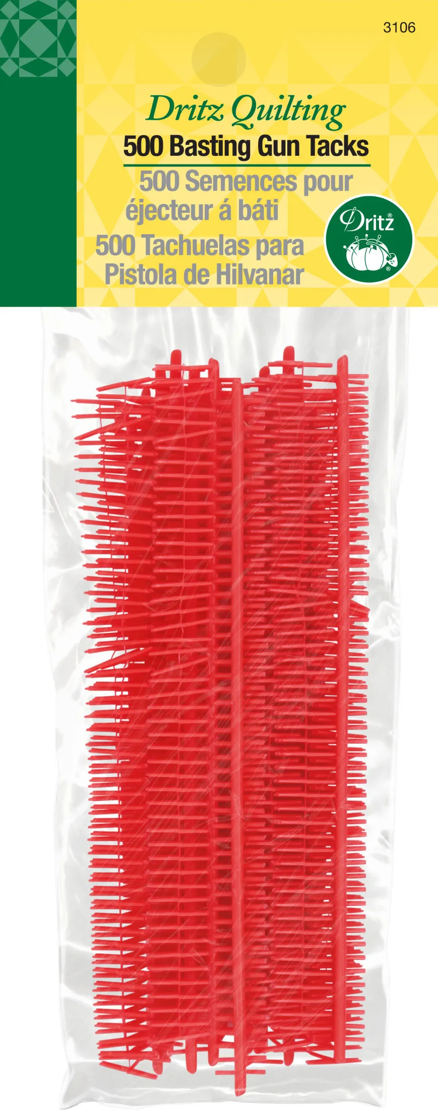 Dritz 3106 recharges pistolet à bâtir 500 attaches plastique