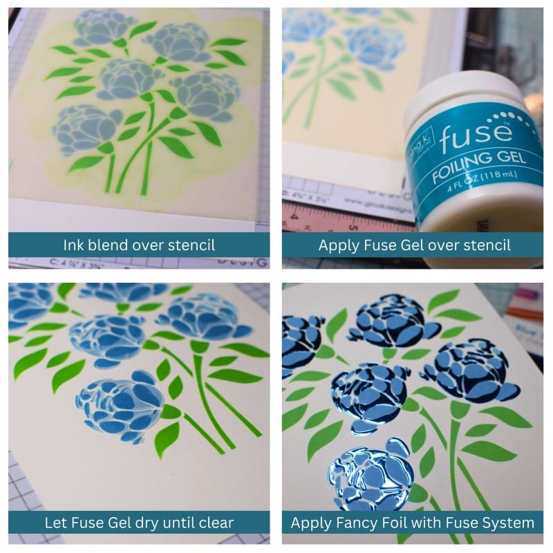 Gina K. Designs Fuse gel transfert foil transparent 118 ml