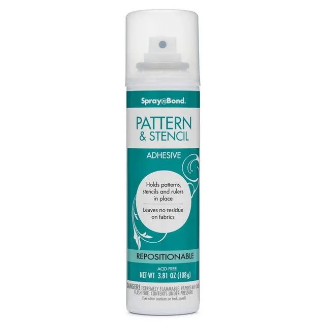 SpraynBond Pattern Stencil Spray colle temporaire 108g