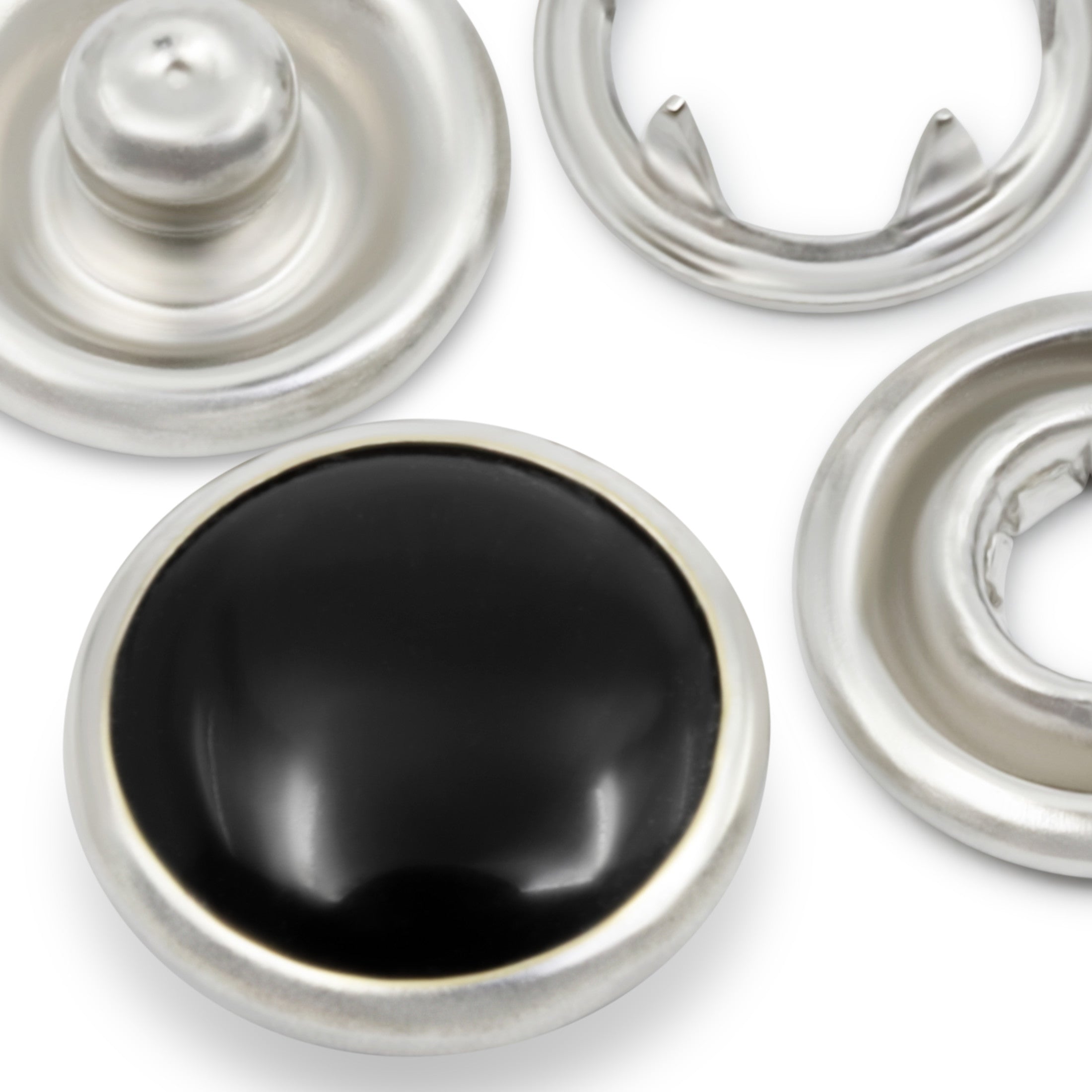 Dritz Pressions nacre blanc 11 mm 12 ensembles