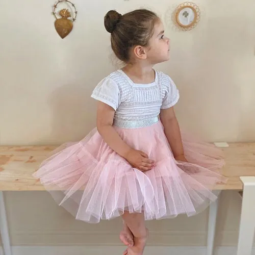 Kitac Jupe en Tulle kit couture facile enfant élastique