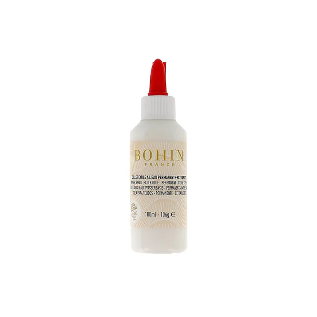 Bohin Colles textiles Colle textile permanente 100 ml sans solvant