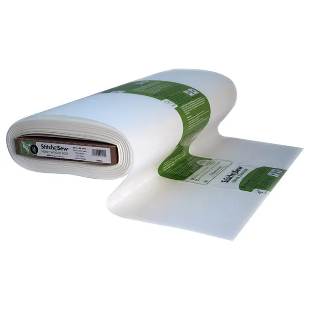 StitchnSew Renfort cousu moyen blanc 50,8 cm x 1,83 m entoilage