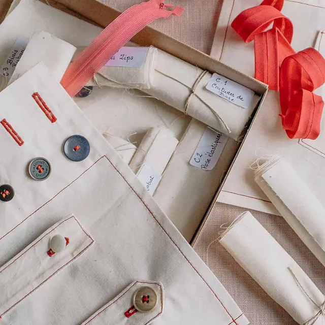 Kitac Kit Les Incontournables Apprendre à Coudre Débutant 9 Pièces