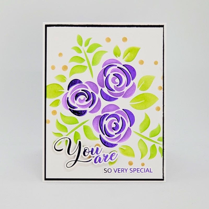 HeatnBond Gina K. Designs Foil transfert Amazing Amethyst 12 feuilles