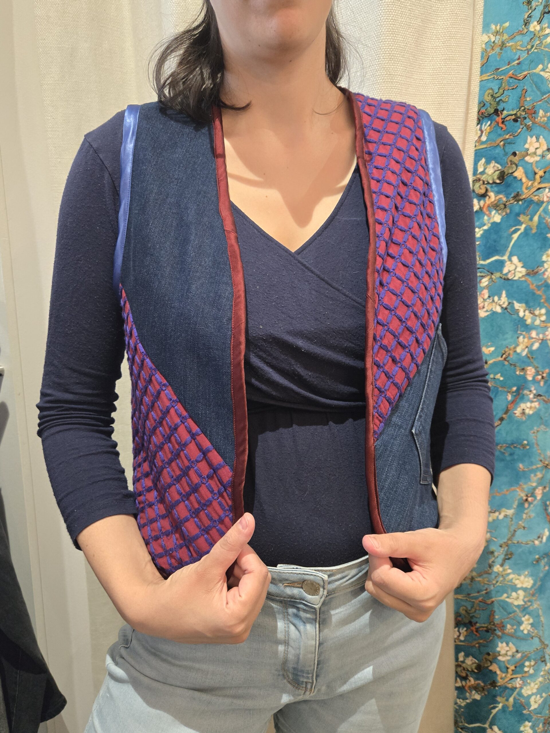 La Textilerie Couture gilet patchwork matelassé cours couture cycle