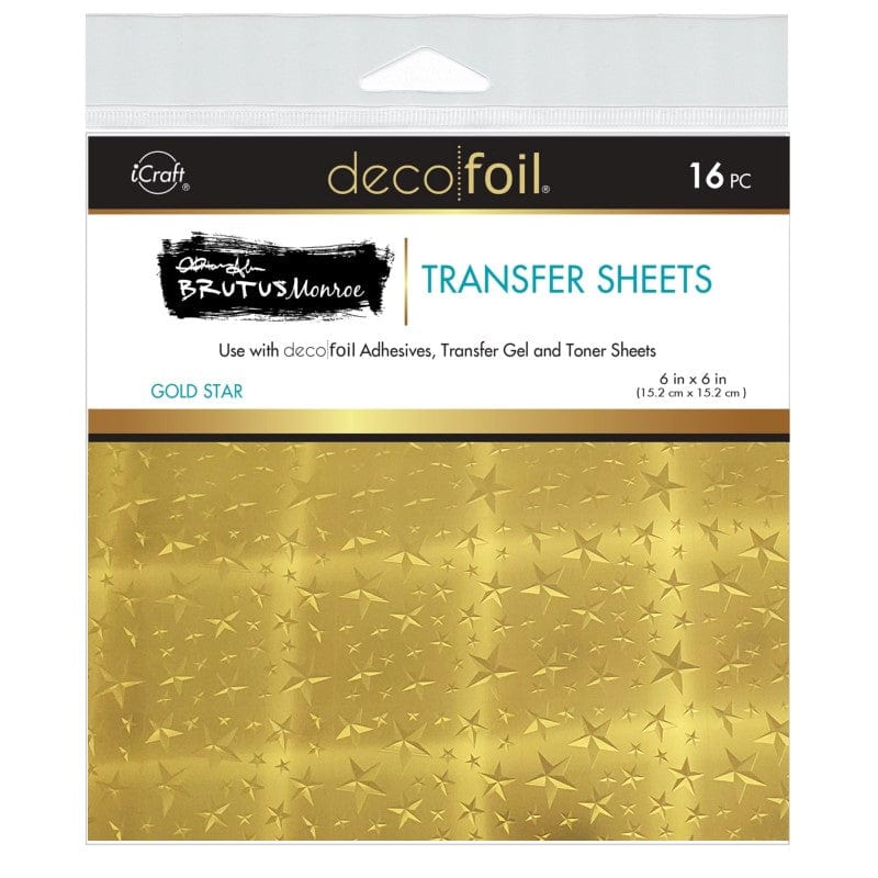 HeatnBond Brutus Monroe Foil feuille transfert gold star doré