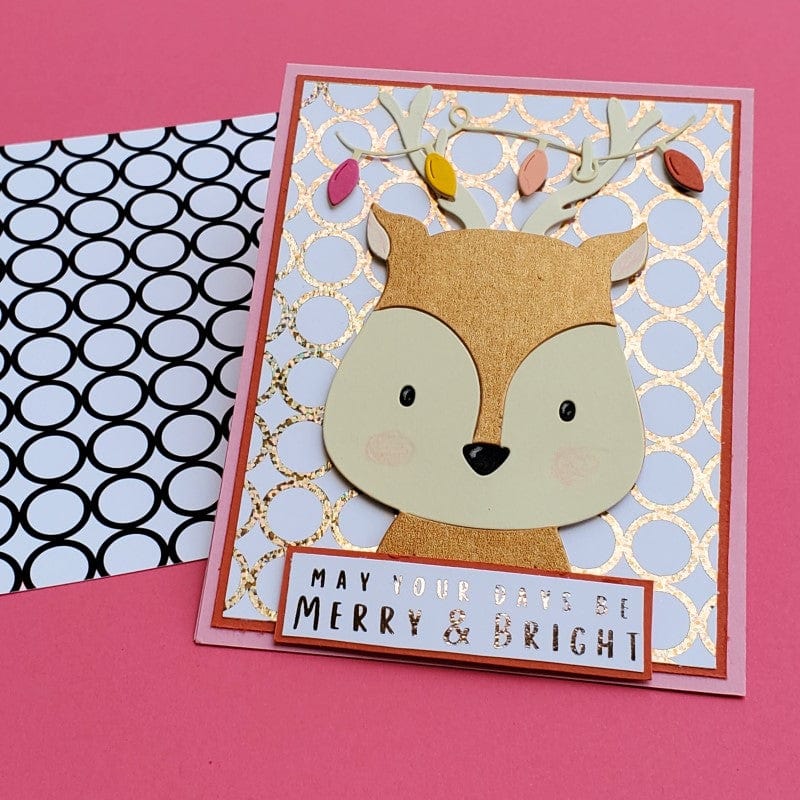 Deco Foil Sparkling Cider foil transfert 12 feuilles cuivré