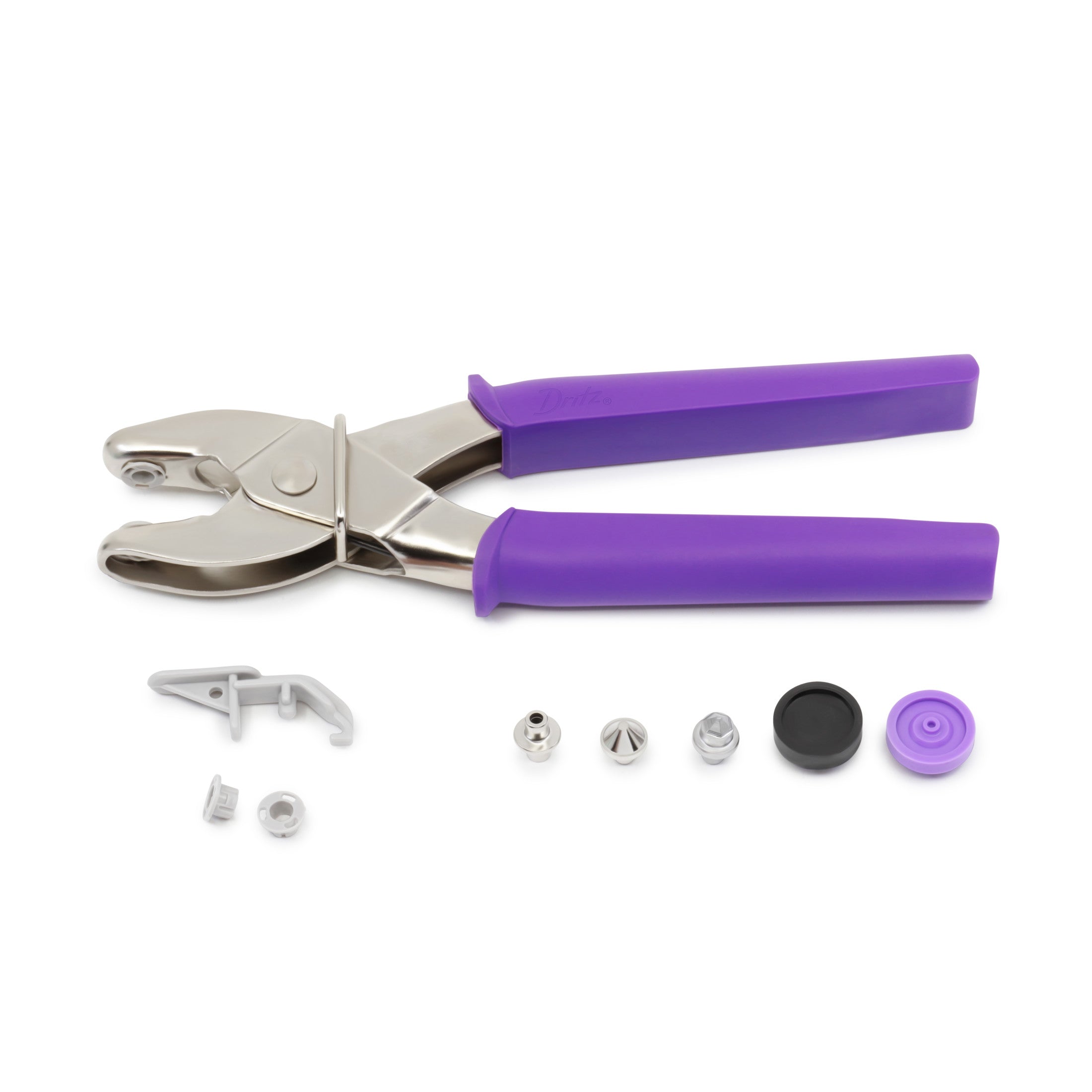 Dritz Fasteners 24P pince pressions 15 mm violette