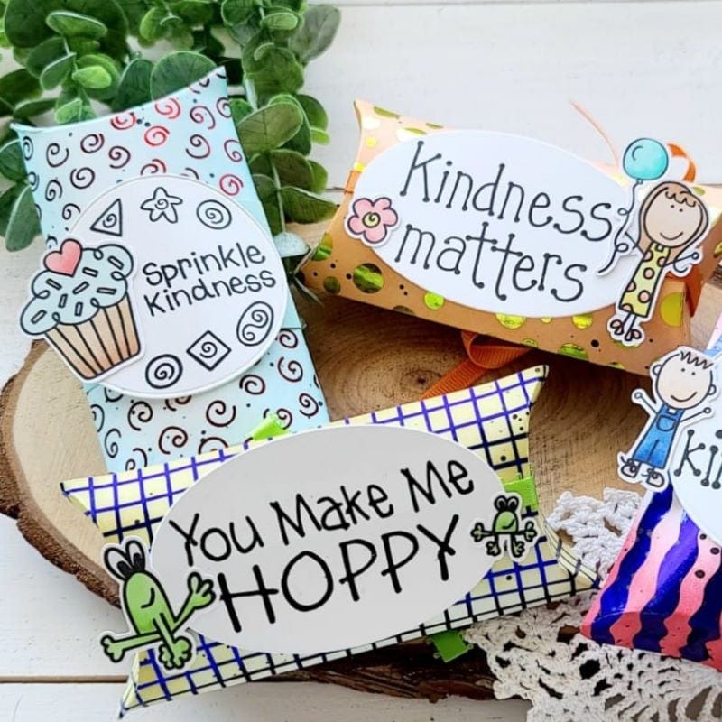 Laura Kelly Kindness On Purpose tampons clear 15x20 cm